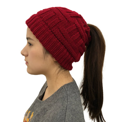 Lyana |  Bonnet tricoté chaud pour femme