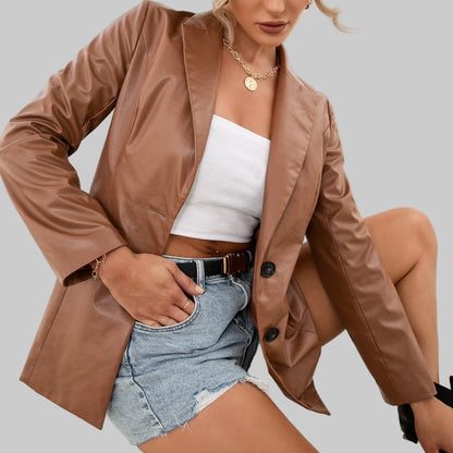 Joudia Cuir Rebel – Blouson Moto