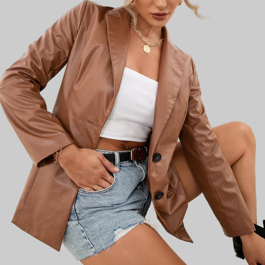 Joudia Cuir Rebel – Blouson Moto