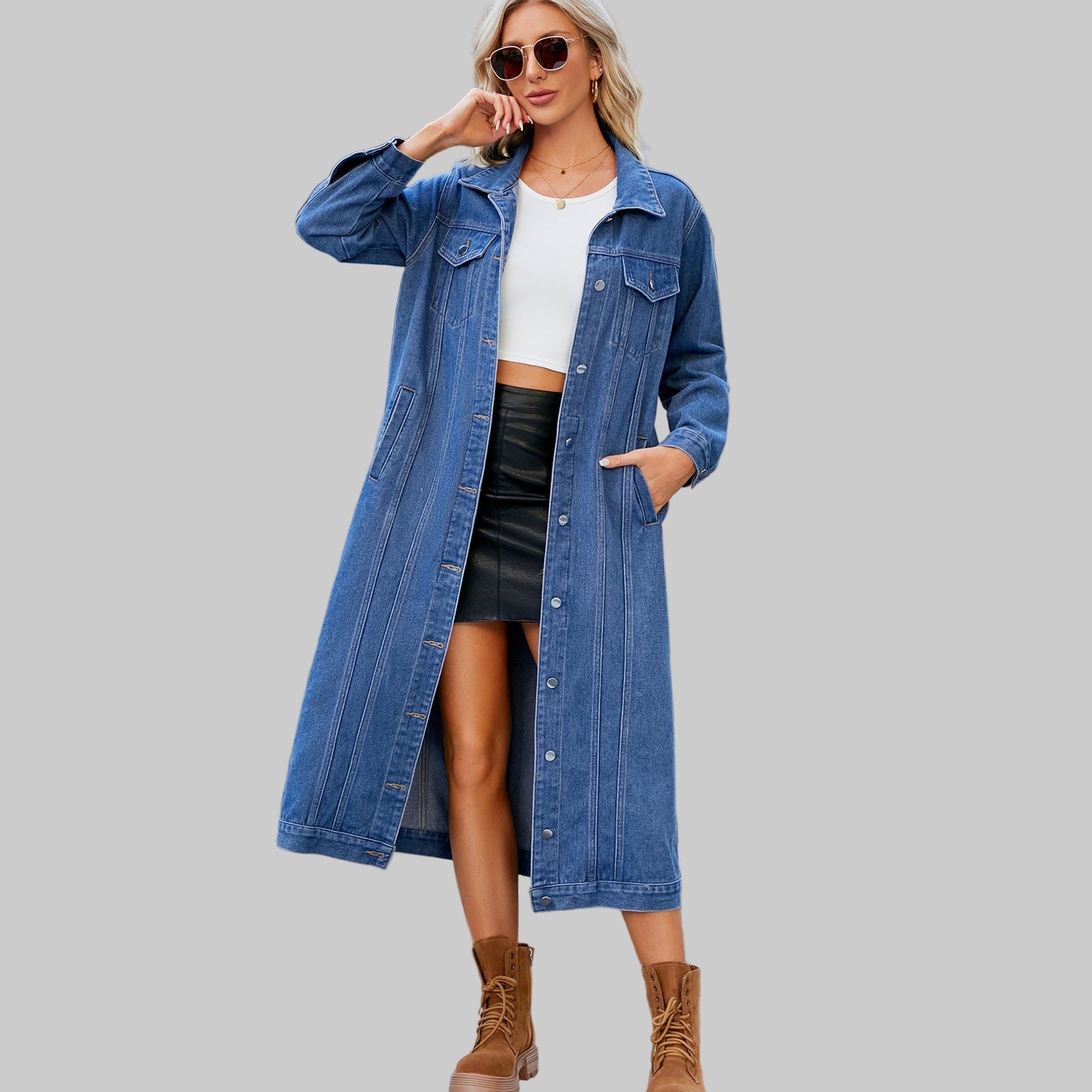 Lilia | Jean Denim Duster
