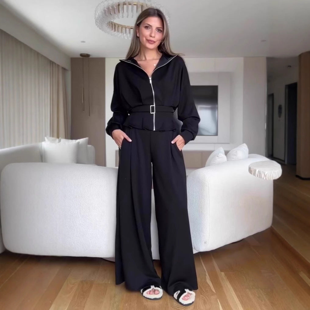 Ensemble Costume  | Veste Zippée & Pantalon