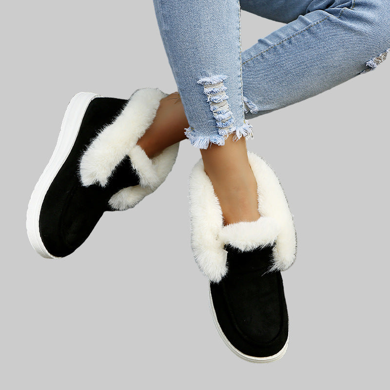 Romane | Bottes d’hiver à fourrure plush