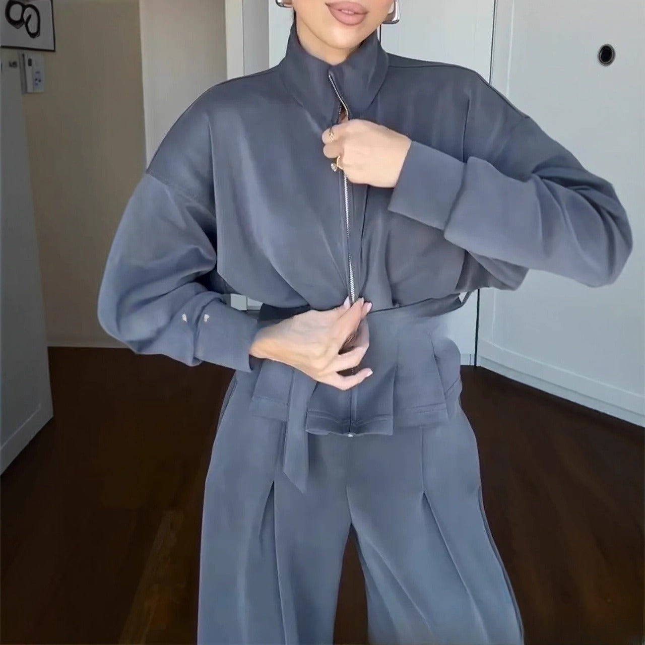 Ensemble Costume  | Veste Zippée & Pantalon