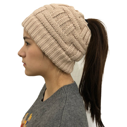 Lyana |  Bonnet tricoté chaud pour femme