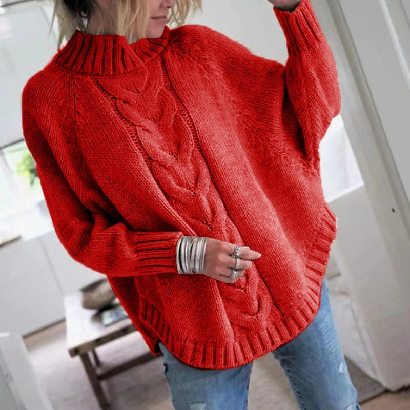 Juliette | Pull loose tricot doux