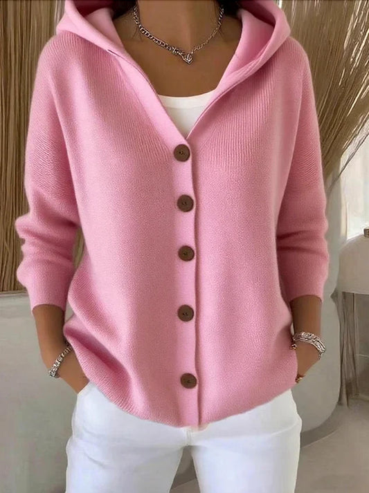 Fleur | Elegant Long-Sleeve Knit Cardigan