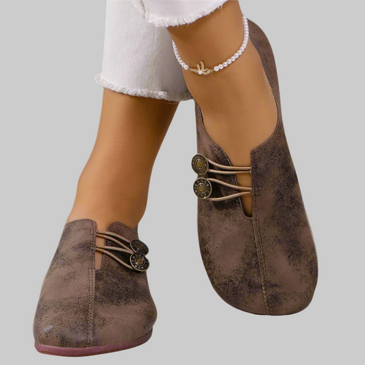 Kreszentia | Mocassins en daim de chèvre premium