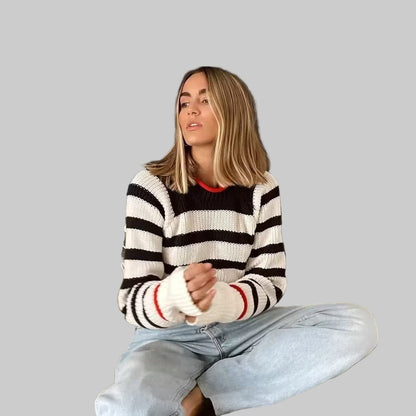 Léa | Pull à lacets