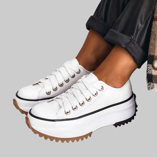 Elina | Chaussures confortables avec un talon épais