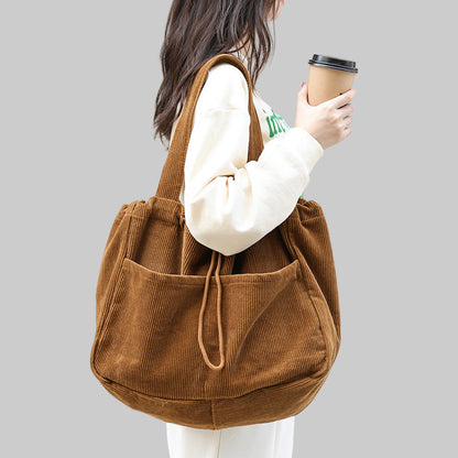 Sofia | Corduroy Multi-Poches