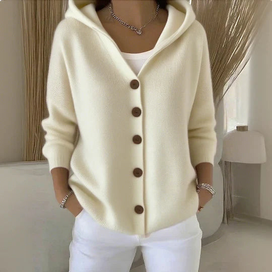 Fleur | Elegant Long-Sleeve Knit Cardigan