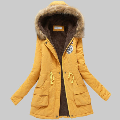 Louise | FrostGuard – Veste d’Hiver Capuche