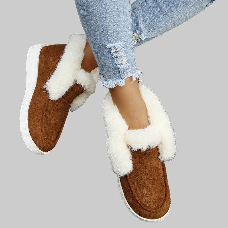 Romane | Bottes d’hiver à fourrure plush