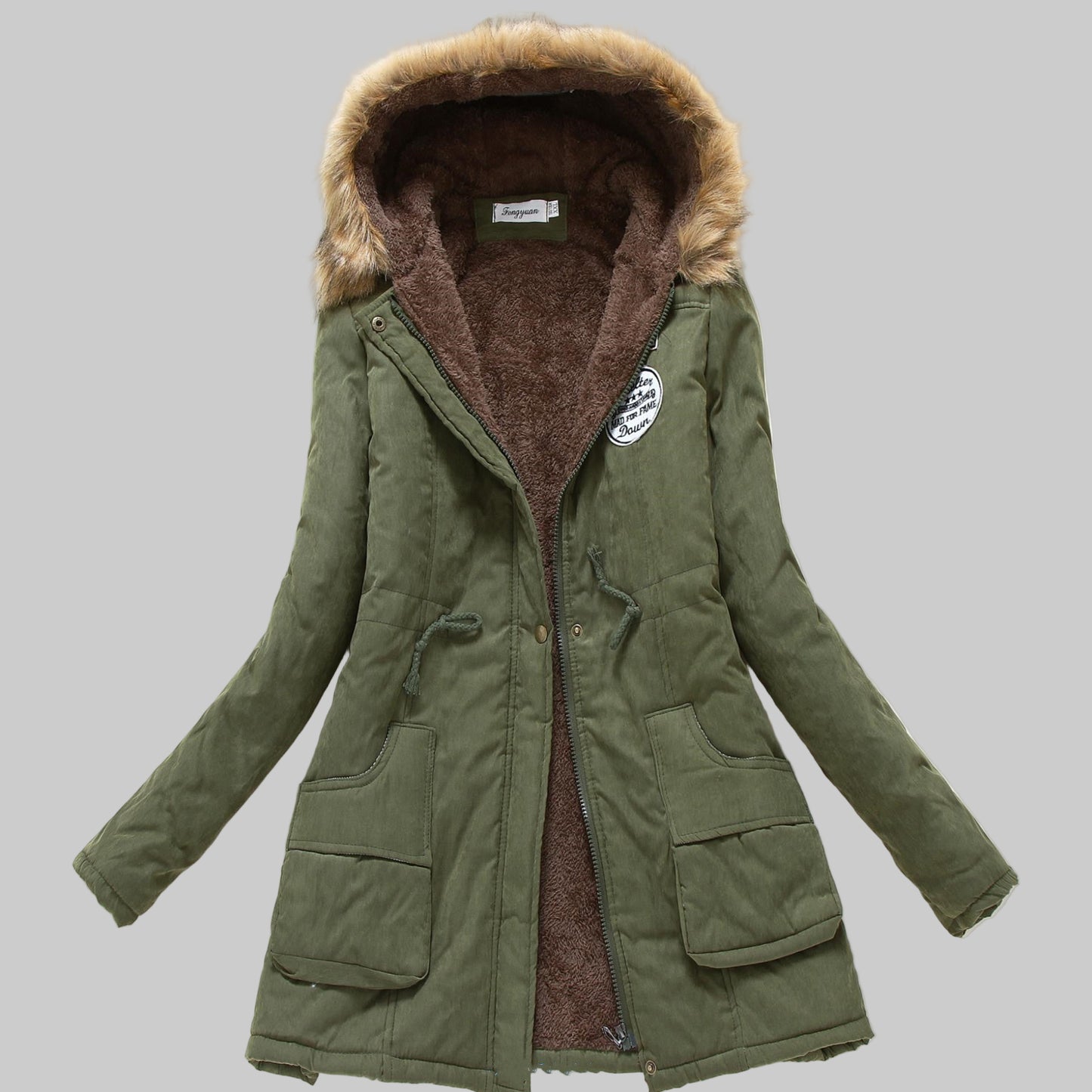 Louise | FrostGuard – Veste d’Hiver Capuche