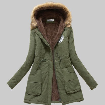 Louise | FrostGuard – Veste d’Hiver Capuche