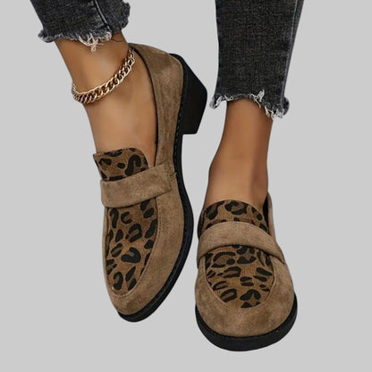 Karla | Chaussures élégantes pour femmes avec motif léopard