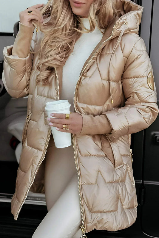 Nolwen | Elegant Hooded Winter Coat