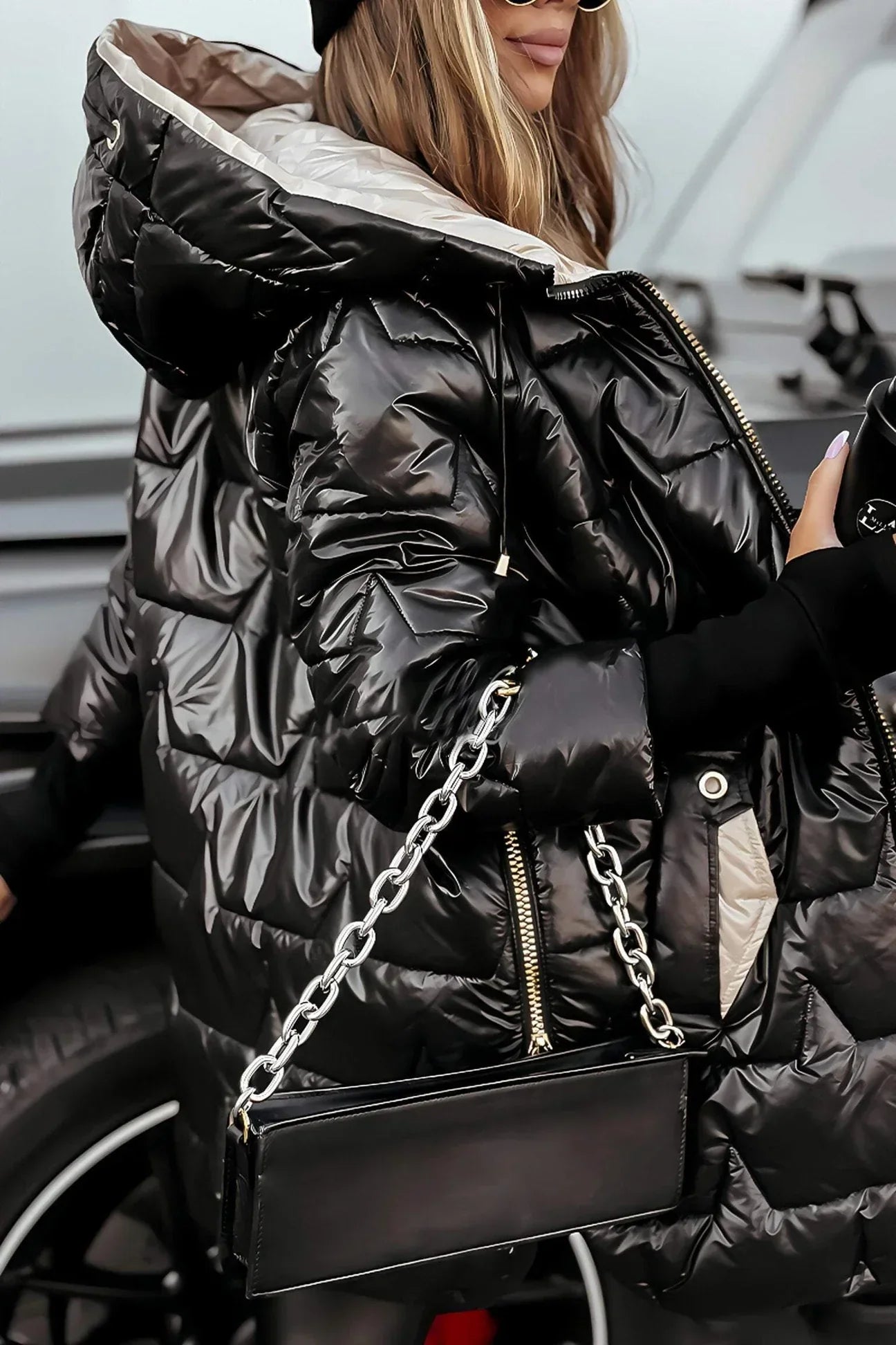 Nolwen | Elegant Hooded Winter Coat