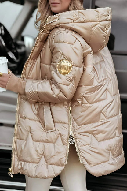 Nolwen | Elegant Hooded Winter Coat